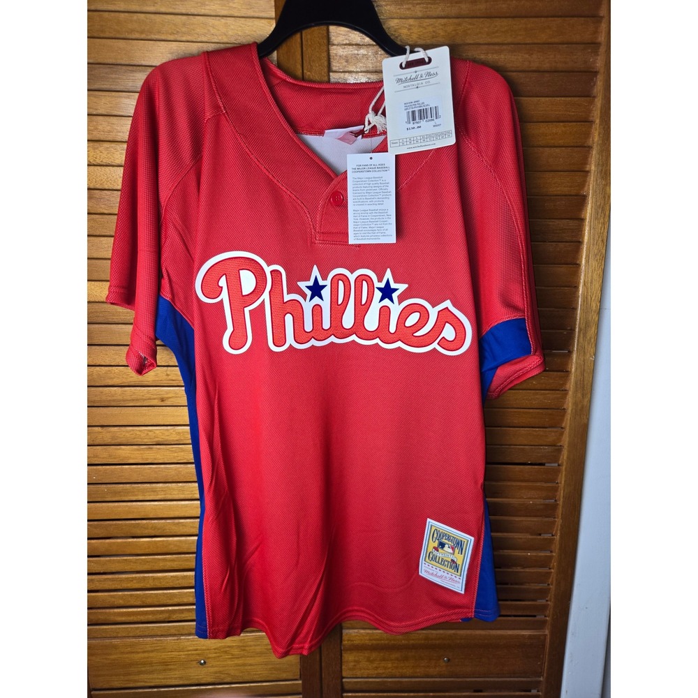 Mitchell & Ness Philadelphia Phillies Roy Halladay 2010 Jersey  Mens Large